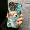 Corgi Dog Cute Plating Phone Case For Iphone 16 17 Pro Max Air 16E 14 15 Plus 12 13 Mini Anti-Fall Airabag Cover