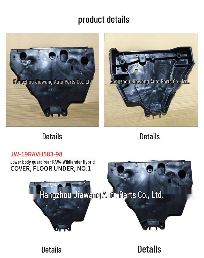 Toyota RAV4 2019 Hybrid Rear Body Under Shield 58398-0R101