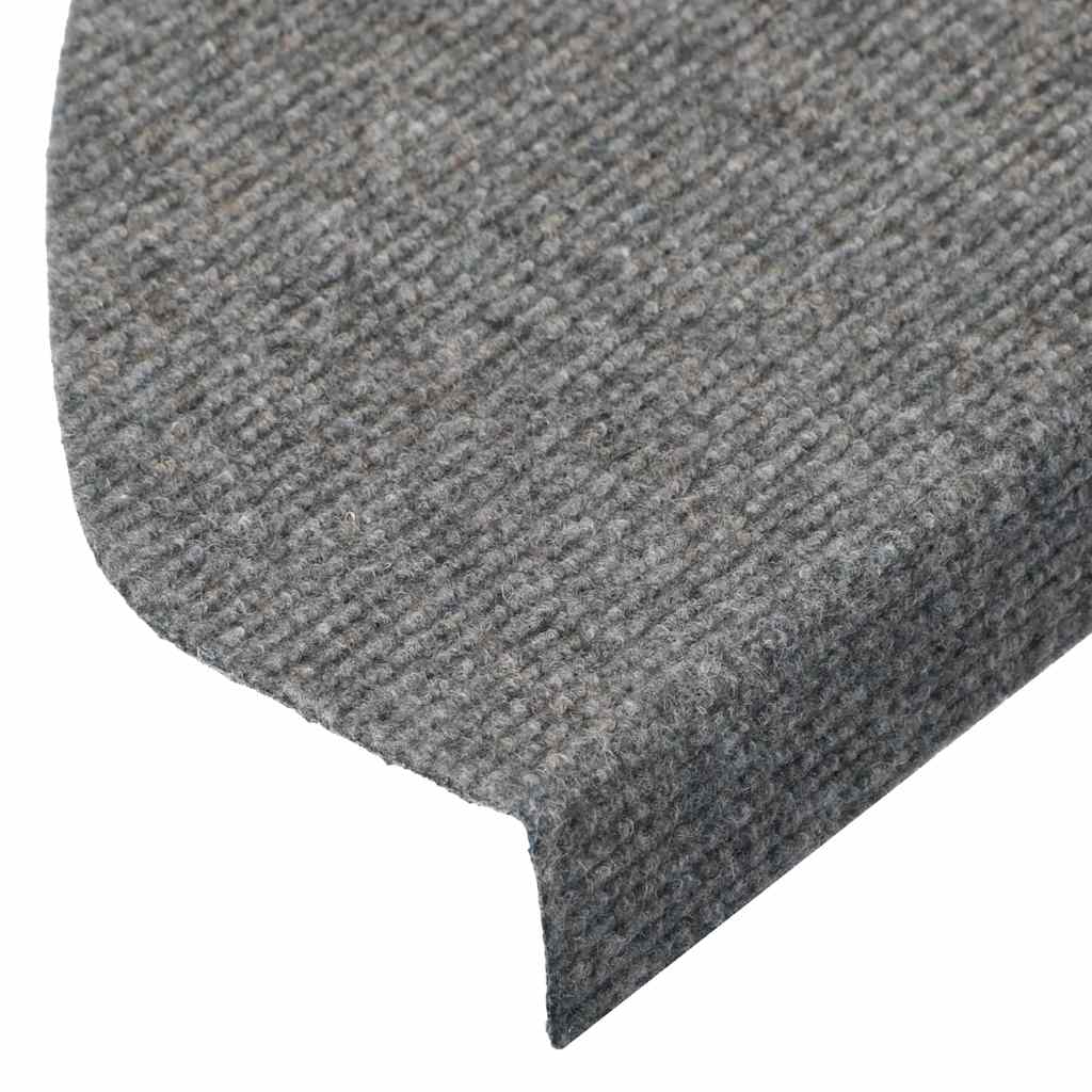 Maty Na Schody Samoprzylepne 30 Szt. Szare 65X22,5X3,5 Cm