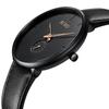 BUREI Watch Men's Black Simple Stylish Popular Watch Men's Black Stylish Brand Waterproof Men's Watch Watch T