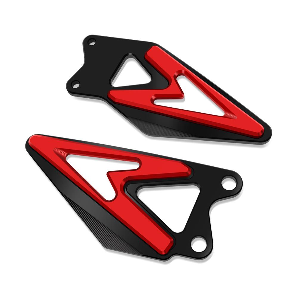 Motorcycle Footrest Heel Guard Cove Rearsets Foot Rest Peg Protector For ZX6R ZX 6R ZX-6R 636 2019-2025 2024 2023