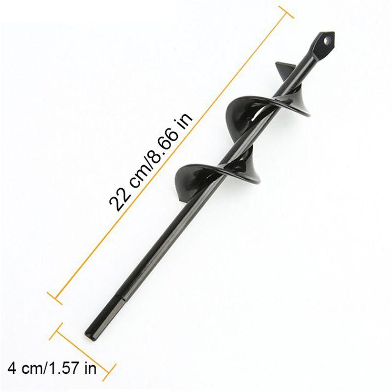 

Planting Auger Garden Spiral Hole Drill Bit Small Planter Post Hole Digger Bulb
