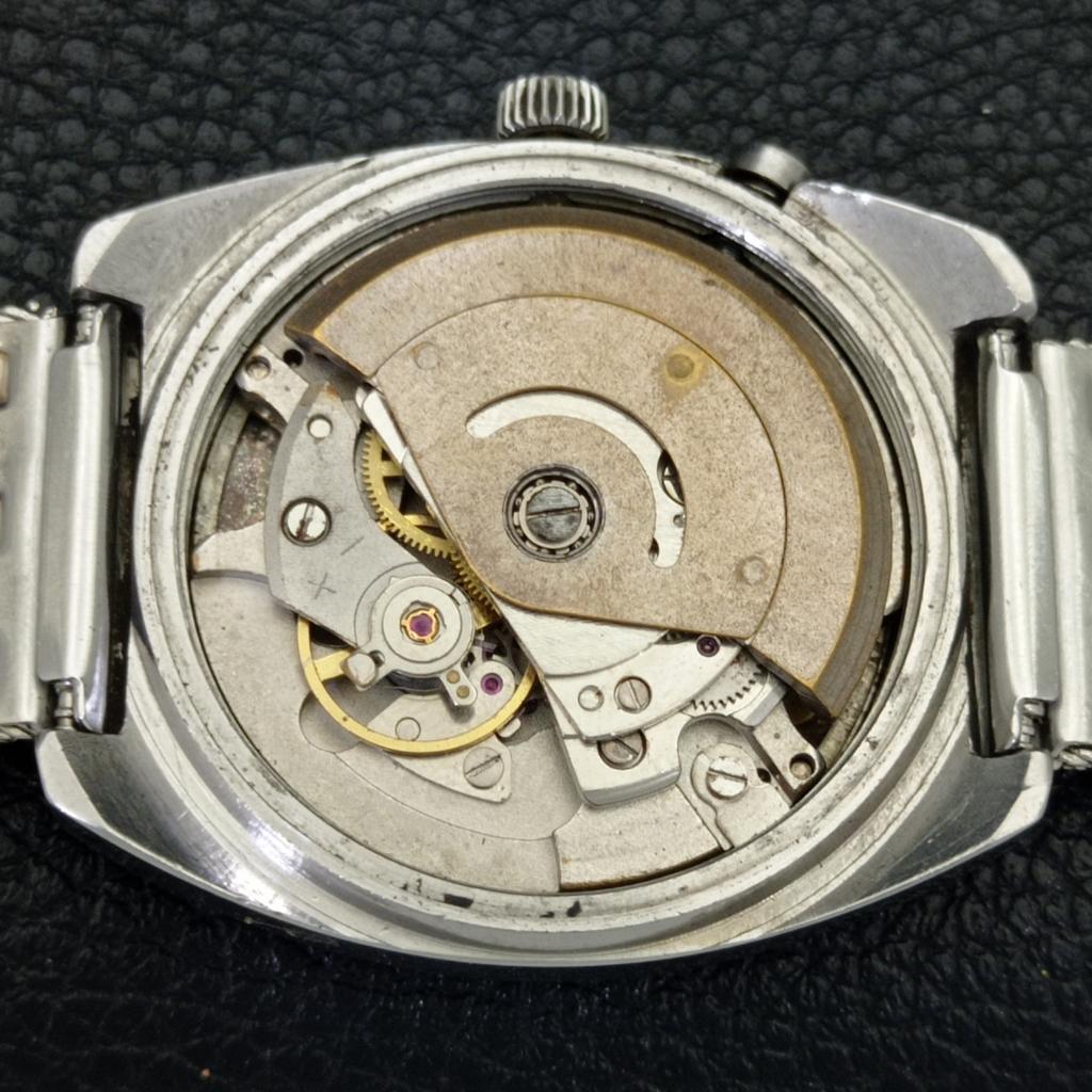 Ricoh R31 AUTOMATIC VINTAGE JAPAN MENS SILVER COLOR DIAL WATCH A701950-5 R207-a701950