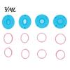 Clay Crafting Tools for Beginners 12Pcs Mini Plate Molds, Earring Molds with Positioning Base, Multi?Shape Tray Mold Jewelry Cutters DIY Polymer