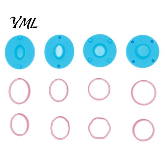 Clay Crafting Tools for Beginners 12Pcs Mini Plate Molds, Earring Molds with Positioning Base, Multi?Shape Tray Mold Jewelry Cutters DIY Polymer