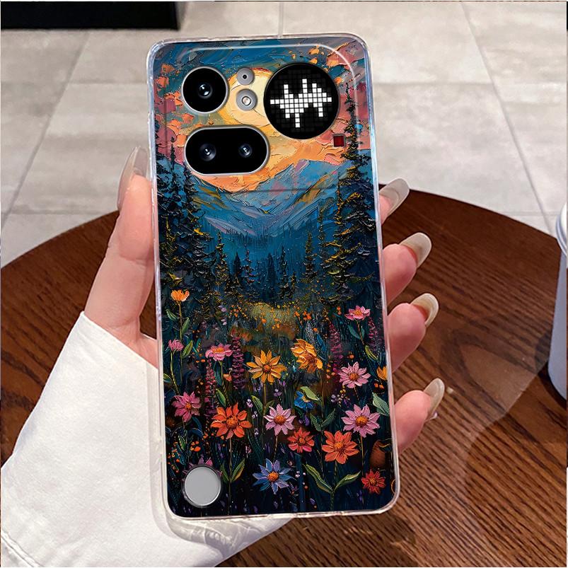 Für Nothing Phone 4a Pro Hülle Klar Luxus Niedlich Liebes Hase Lustig TPU Weiches Silikon Rückseite Für Nothing Phone4A Pro Gehäuse