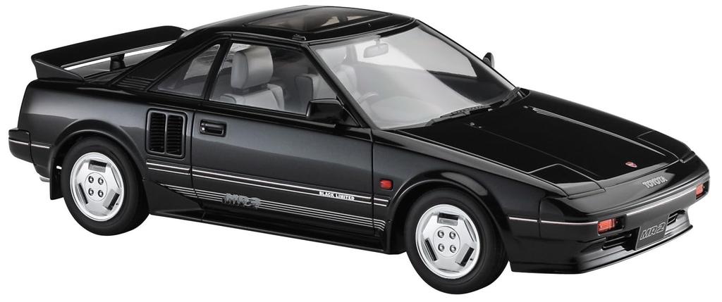 Hasegawa Toyota MR2 Early Model Black Limited Plastic Model 20693 1/24 (AW11)