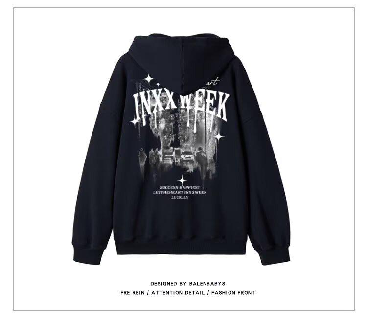 Unisex High-Quality Heavyweight Terry Sweatshirt with Puff Printing