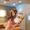 2026New Fashionable Girls' Closed-toe Sandals, Summer Baby Shoes, Soft-soled Infant and Toddler Princess Sandals