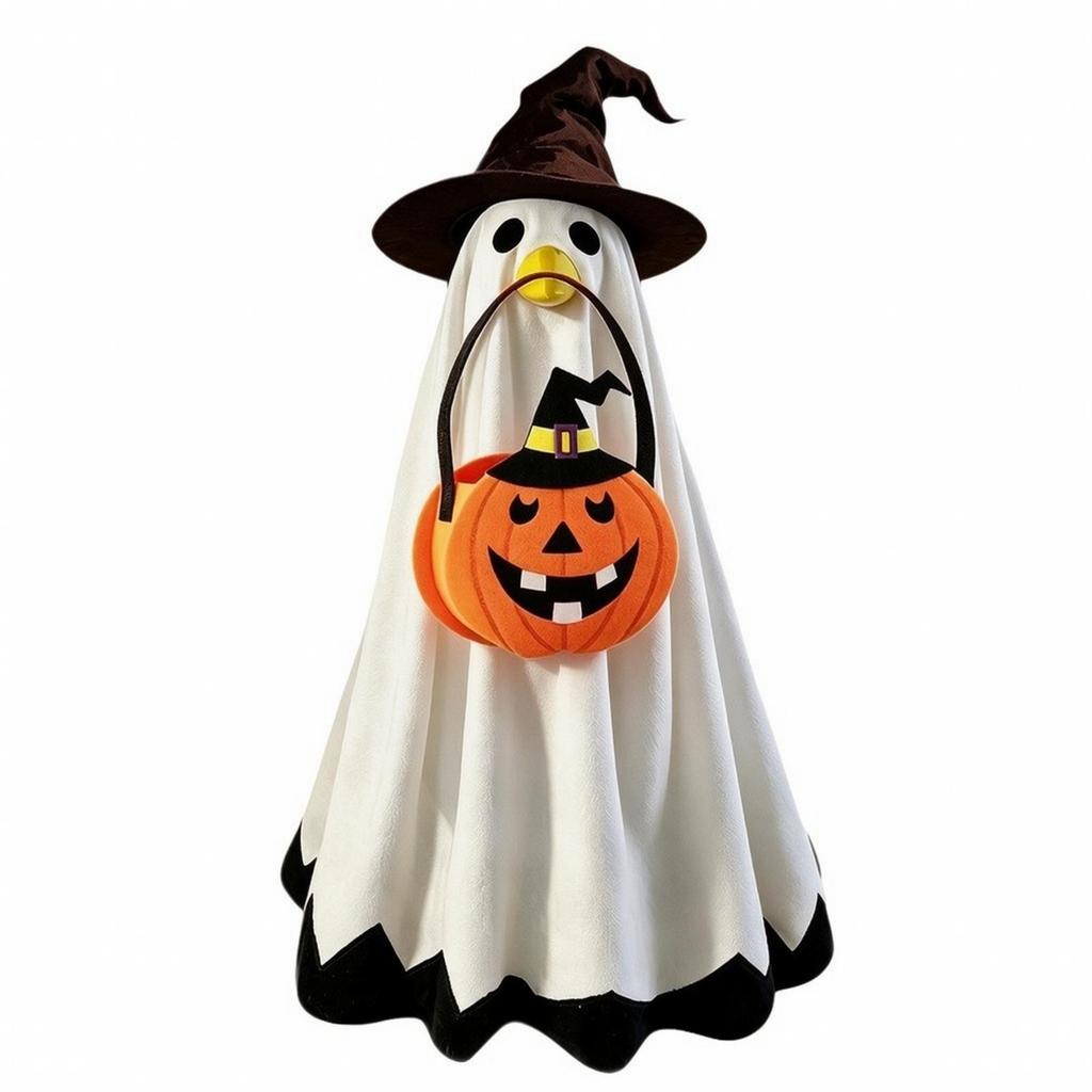 Festive Porch Goose Outfit | Soft textile Construction, for