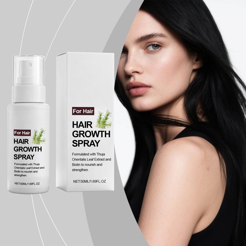 Hair Care Spray Moisturizes And Gently Nourishes The Scalp, Making It Light, Smooth And Lustrous. Spray And Massage The Top Of The Hair