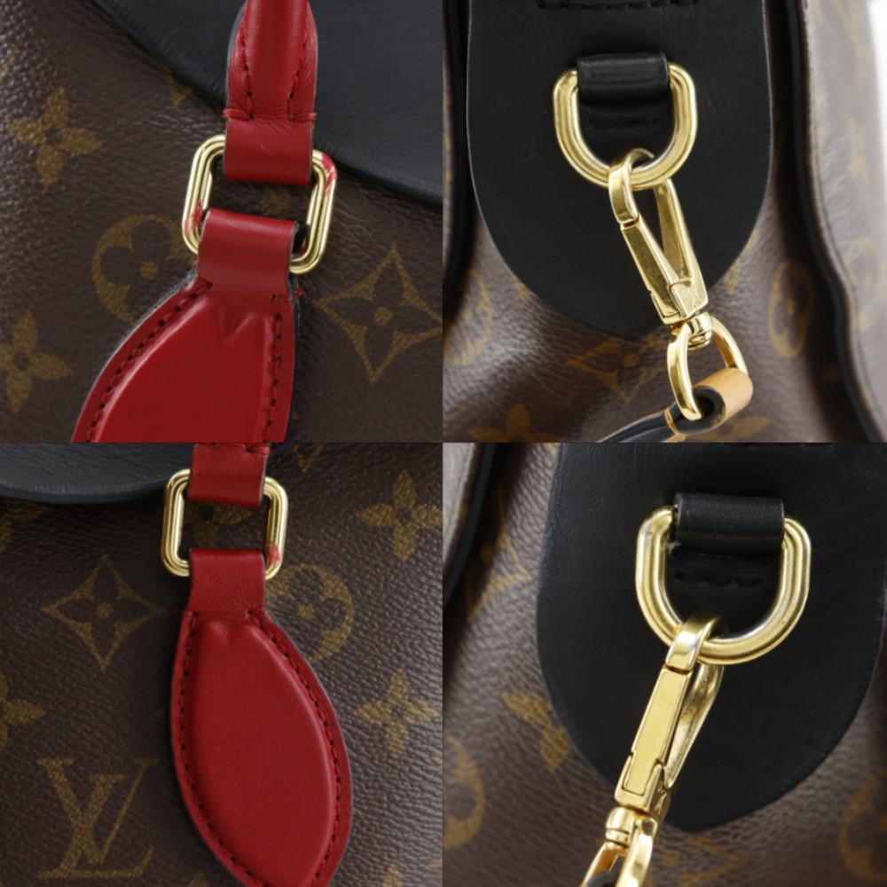 LOUIS VUITTON Tuileries Tote Handbag M41456 2WAYShoulder Brown Monogram canvas Women Used