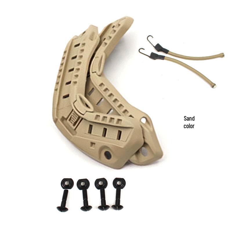 Tactical Fast Helmet Rail - Military & CS Riding Accessory, ARC Nylon One Size