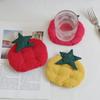 Fabric Material Cup Coaster Heat Resistant Coffee Hot Pad Desktop Ornaments  Photography Props