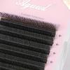 AGUUD 2D 3D 4D 5D W Style Premade Fans Eyelash Extension Faux Mink Natural Soft Bloom Lash Automatic Flowering Volume Eyelashes