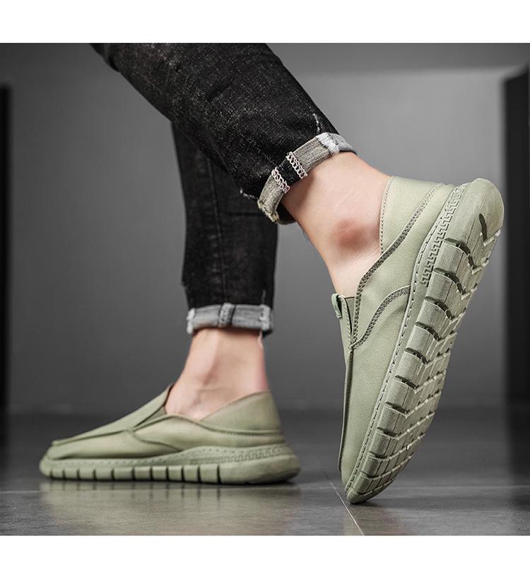 2023 Spring Men's Breathable Ice Silk Cloth Shoes - Fashionable, Comfortable, All-Match Korean Style