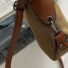 Single shoulder tote bag, large capacity Western style handbag, women's 2026 new fashiable and simple casual armpit bag