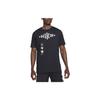 T Shirts Men's Black Crew Neck Moderate Straight Fit DM5436-010