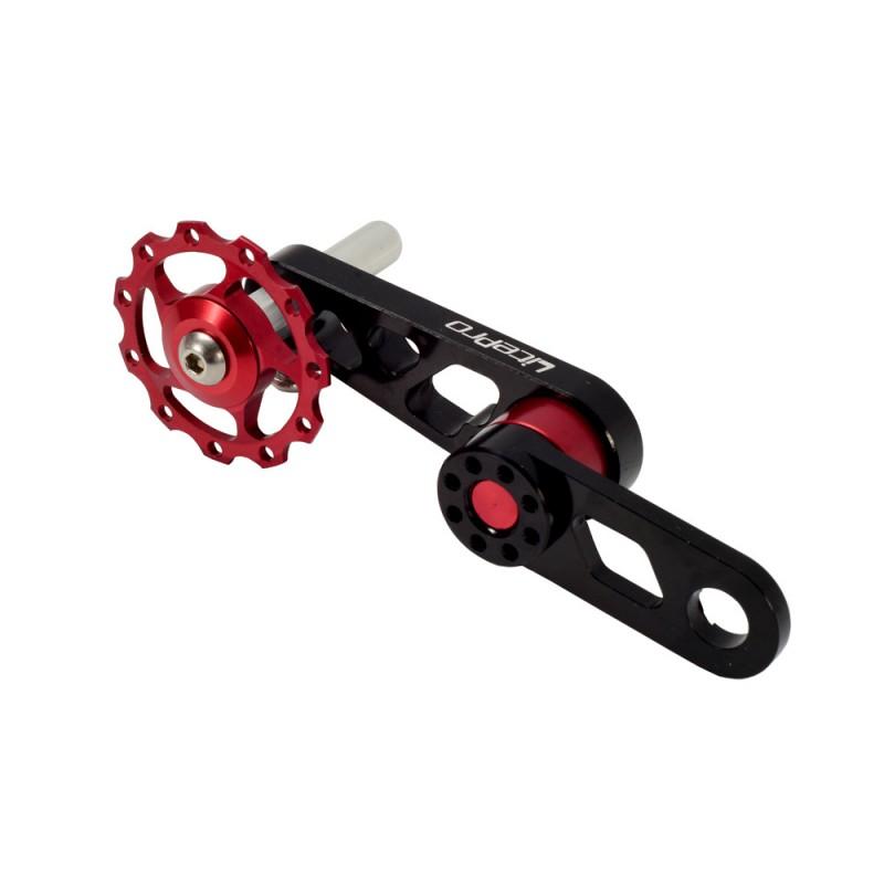 Folding Bike Chain Guide Derailleur Pulley With Oval Chainring Compatibility Aluminum Tensioner LitePro