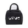 Women Men Oxford Lunch Bag Cartoon Cat Series Graphics Portable Insulated Thermal Bag School Teacher Student Lunch Box Handbag