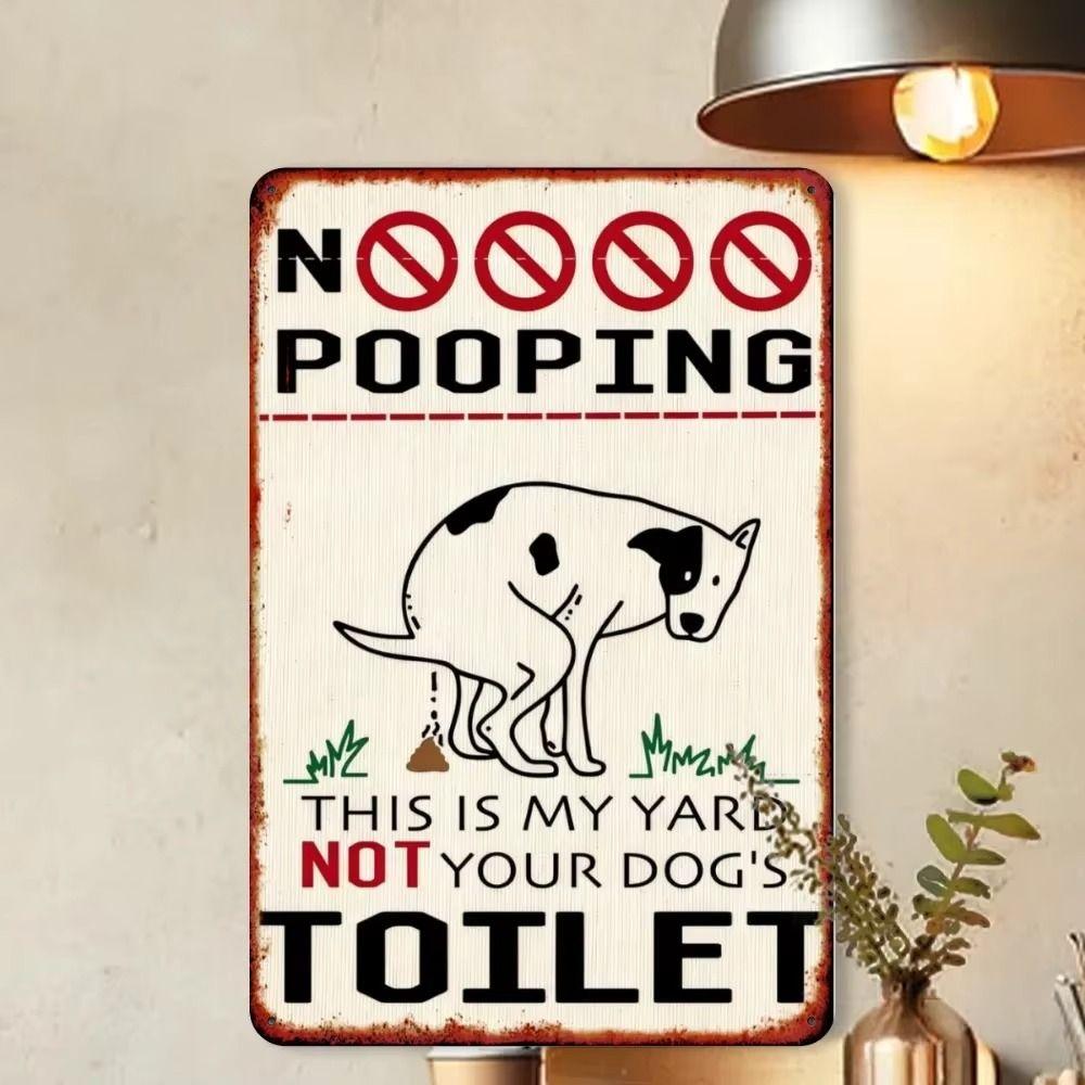 

Vintage Metal Tin Sign Retro Home Wall Decor 20x30cm