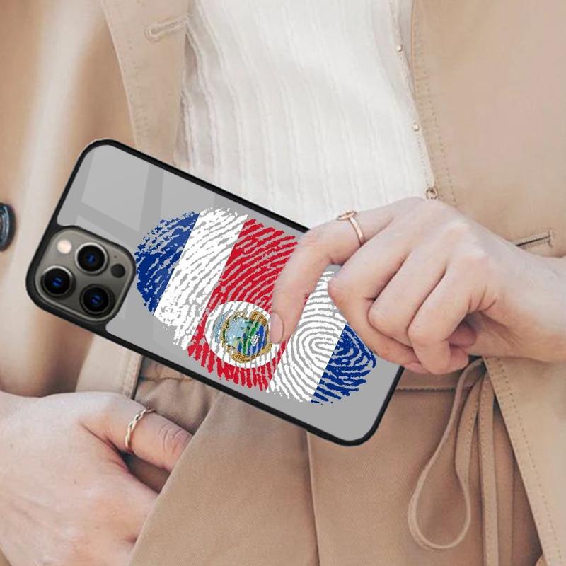 Costa Rica Flag Funda Magnetic Phone Case For APPLE iPhone 17 Air 16 14 13 12 Pro Max 15 Plus Wireless Charge With MagSafe Cover