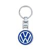 Metal/Leather Car Key Ring Braided Rope Key Case Key Chain For Volkswagen Golf 7 Caddy Passat CC Lavida Sagitar Scirocco Tiguan
