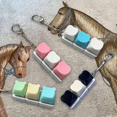Key Button Finger Keyboard Cap Keycap Clicker Toy Pendant Creatve Pinch Toy for Adult
