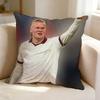 Football player superstar EErling Haaland  Pillow Case Square DoubleSided Sofa Cushion Cover Bedroom Bedside Pillow