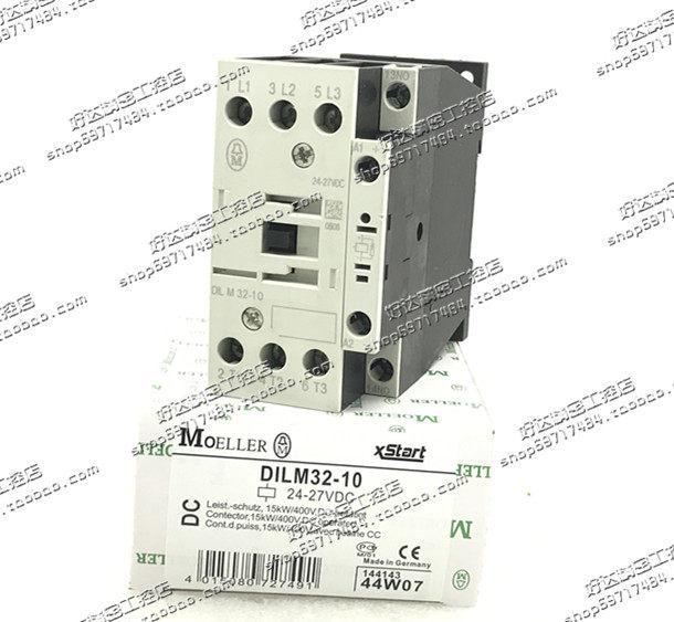 

Genuine Eaton Moeller DC Contactors (DILM17-10, DILM25-10, DILM32-10) DC24-27V 17A variant
