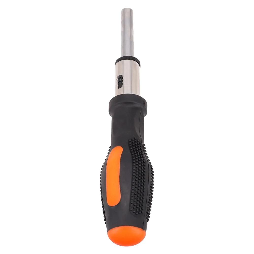 Ratchet Screwdriver Handle 1 4in 6 3mm Multifunction Quick Series Bit Sleeve Screwdriver Bit Straight Shank Style