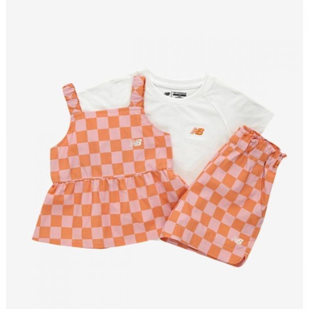 

Детский комплект New Balance Check Frill из 3 предметов B1 Nk9yf3901g 1.NK9YF3901G 80 100