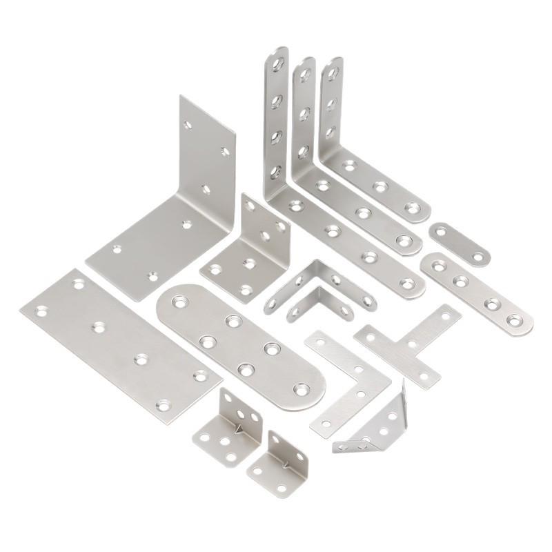Stainless Steel L-Shaped 90° Angle Bracket Triangle Support Connector