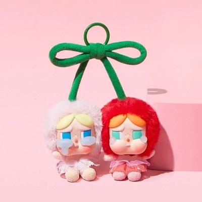 Crybaby Puppe Weinen vor Liebe Serie Vinylgesichtspuppe Hängekarte Niedlich Liebe Dich Kirsche Geschenk