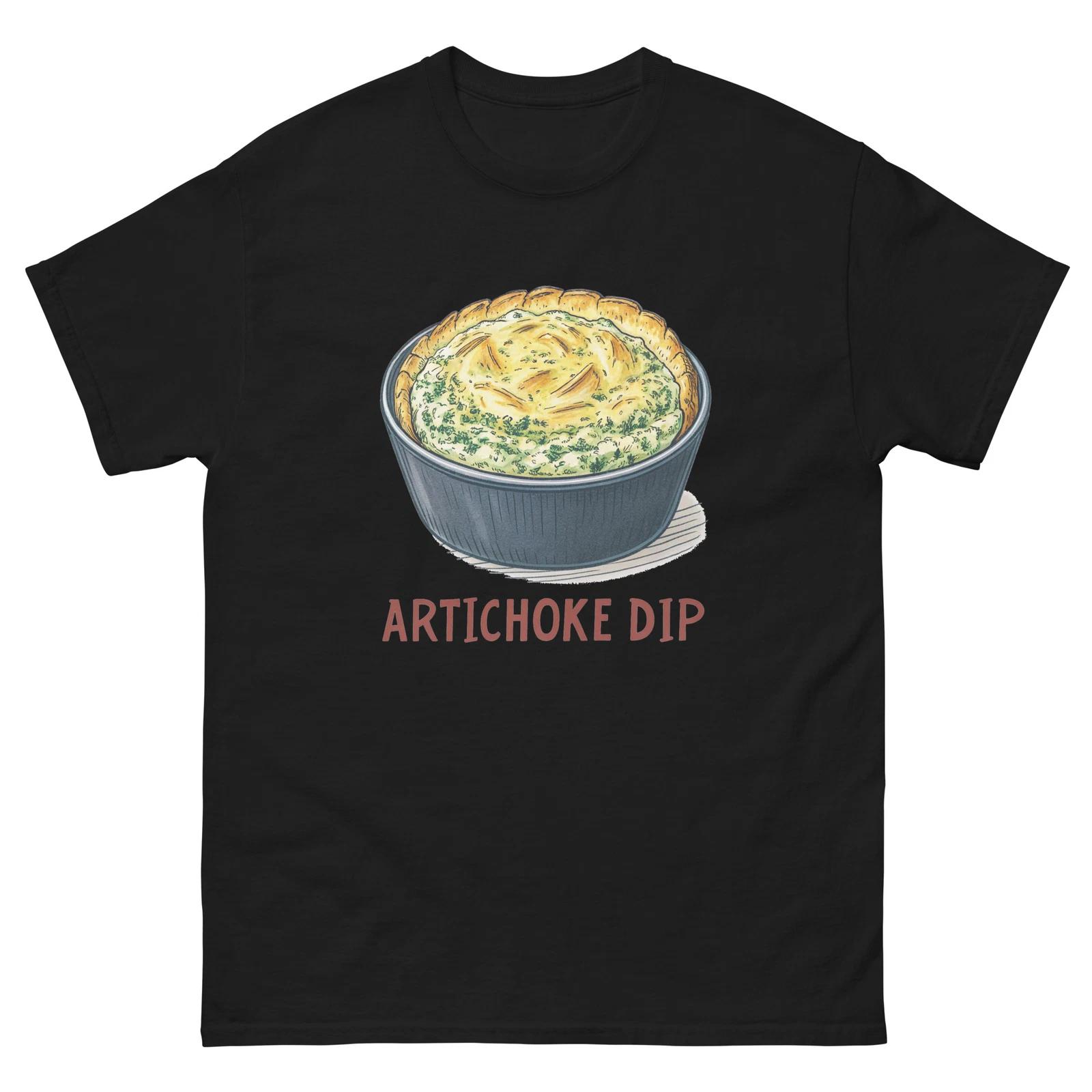

Artichoke Dip Delicious Food Holiday Eating T-Shirt L