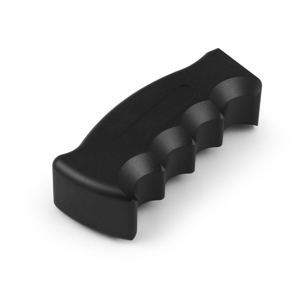 Racerbil Växelspaksknopp Växelspakskit Aluminium Böjt handtag Växelhuvud Med 8,10,12MM Adaptrar För Manuell Växellåda