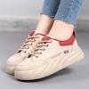 Selling New Fashionable and Versatile Casual for Women Wear-resistant Board Shoes Lightweight Soft Soled White Shoes