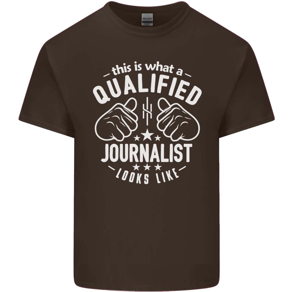 This Is What a Qualified Journalist Looks Like Unisexs Light Cotton TShirt