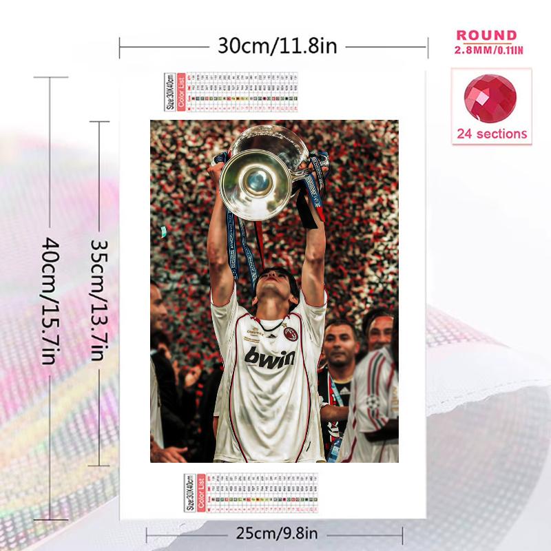 Kaka Pattern 3pcs 100% Round Full Drill 5D DIY Diamond Painting Embroidery Cross Stitch Rhinestone Décor