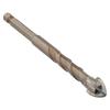 Hexagonal Shank Spiral Groove Cross Alloy Drill Bit Ceramic Four-blade Drill Bit
