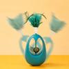 Cat Toys with Natural Catnip Plastic Interactive Cat Toy Teeth-Cleaning and Dental Care Wobble Toy for Indoor Cats, Self-Play