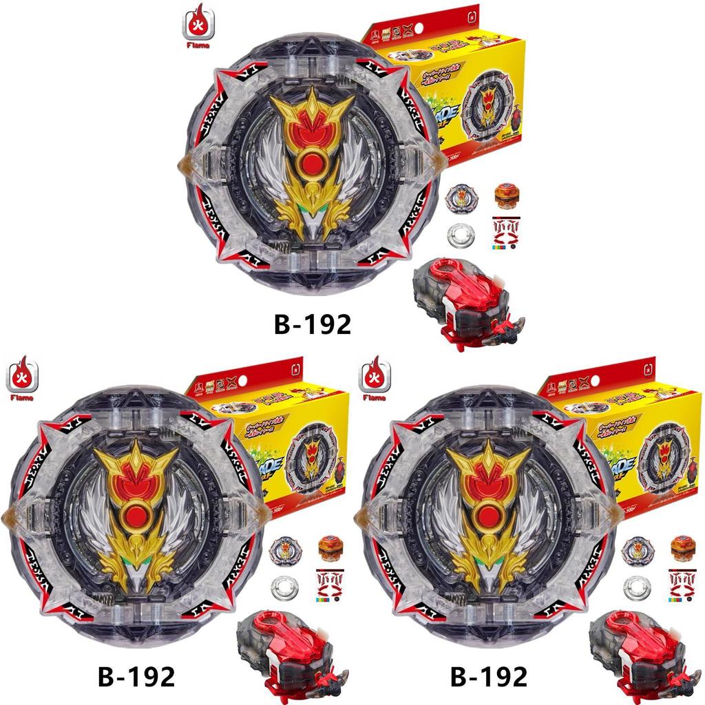 Beyblade Burst B-192 Great God Alloy Beyblade Box With Left And Right Double Cables Brand New