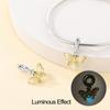 100% Copper Sunflower Luminous Gem Bees Charms Beads Fit Pandachoriginal Bracelets Diy Jewelry Graduation Gift