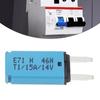 1pc 5-30A Mini Circuit Breaker Blade Fuse Automatic Resetting Car Ship 12V 24V Overcurrent Protection Function