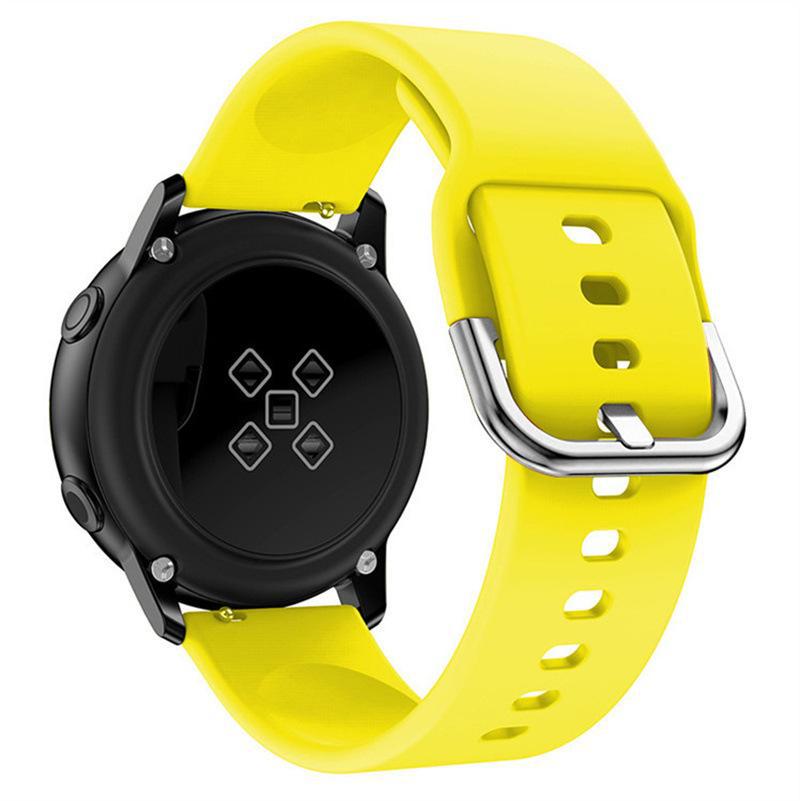 Compatible Silicone Strap for Huawei GT2/GT3 & Samsung Watches, 20/22mm Quick Release, Watch5 Strap