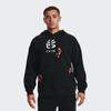 Under Armour Curry X Sesame Street Collection Felpa con Cappuccio da Basket Uomo Top Nera 1369619-001