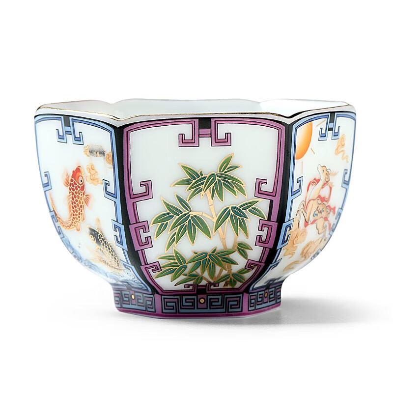 Tai Xi Ge White Jade Porcelain Master Tea Cup