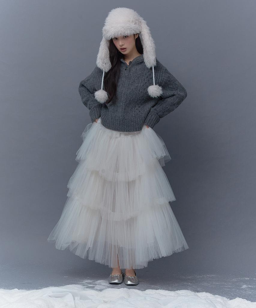 Deotiseu Tis Rabbit Fur Hat_Tt5W710Iv