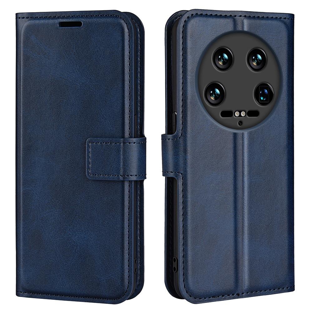 For Xiaomi 14 Ultra Case Calf Texture Leather Wallet Cell Phone Cover