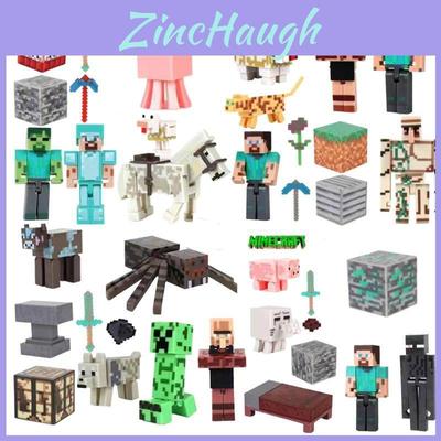 Minecraft Creeper Stavebnicové Dortové Dekorace Pro Narozeninové Oslavy Plastové Figurky Prémiové Kvality